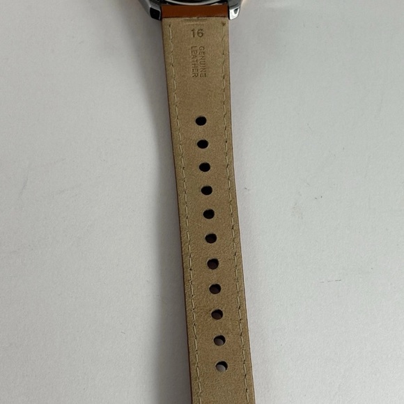 FOSSIL RYE MULTIFUNCTION Watch Blue Dial Leather Band Women's BQ3765 - Picture 12 of 16